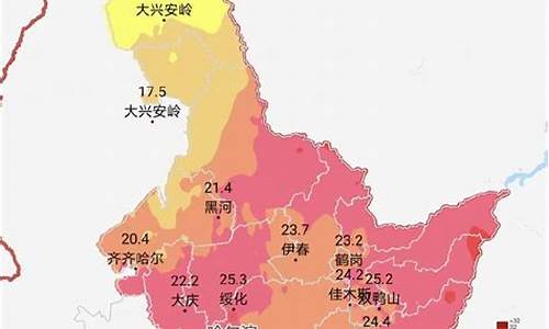 黑龙江省天气预报一周_黑龙江省天气预报一周天气预报地图