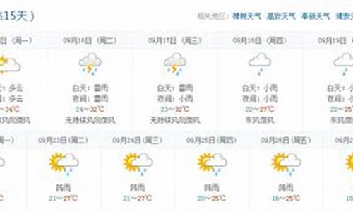 宜春宜丰天气预报一个月30天_宜春宜丰天气预报